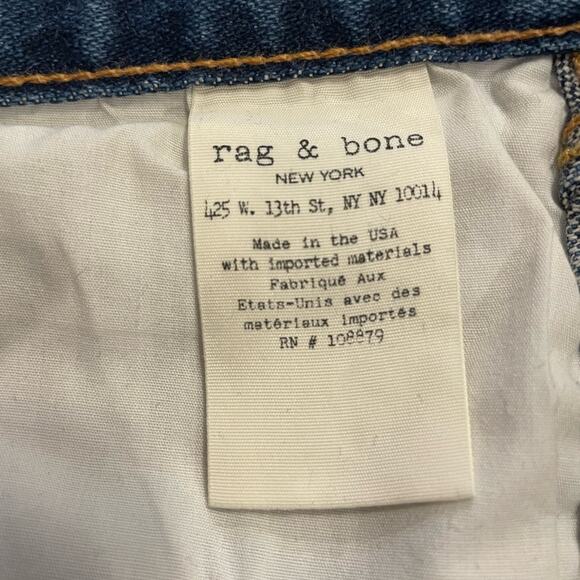 Rag & Bone Denim – Slim Fit, Premium Stretch, Sz 27, Designer - Picture 6 of 7